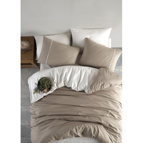 Kokvilnas gultas veļas komplekts  Bern 200x220 cm 