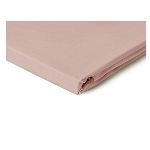 PREMIUM Satīna palags bez gumijas Whisper pink 150x220 cm 