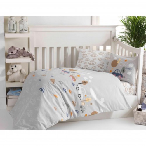 Bērnu gultas veļas komplekts  Beep 100x140 cm 